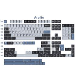 ICAN ARCTIC Cherry Height Double Shot ABS Keycaps Full Set 172 Keys