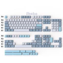 ICAN SHOKO Cherry Height Double Shot ABS Keycaps Full Set 172 Keys(Open Box)