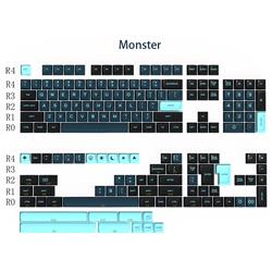 ICAN MONSTER SA Height Double Shot ABS Keycaps Full Set 172 Keys