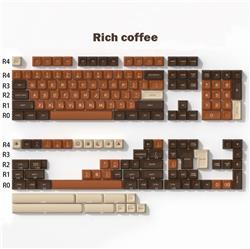 ICAN RICH COFFEE SA Height Double Shot ABS Keycaps Full Set 172 Keys