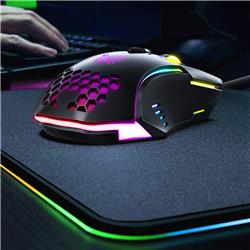 Onikuma CW902 Honeycomb Wired Gaming Mouse,3600DPI