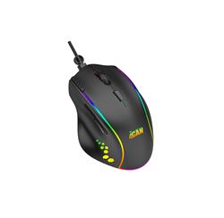 iCAN ST-GM386 Wired Gaming Mouse with RGB Lighting,7200DPI