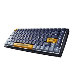 Durgod K710-Hikeys 84 Interrupteur rouge silencieux sans fil à 3 modes Lumière douce