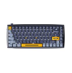 Durgod K710-Hikeys Wireless Blue 84 keys White Backlight Compact Mechanical Keyboard Kailh Linear Silent Red Switch Durable Battery