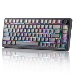 Yunzii B75 Wired RGB 75% Black Gaming Keyboard Pre Lubed Linear Switch(Open Box)