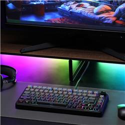 Yunzii B75 Wired RGB Black Gaming Keyboard Pre-lubed Tactile Switch