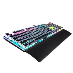 AULA F2088 Typewriter Style Mechanical Gaming Keyboard Blue Switches