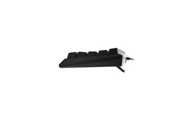 iCAN 62 Key Wired Rainbow Backlit Gaming Keyboard,6 Anti-ghosting Keys(Open Box)