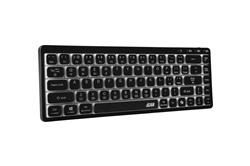 Clavier de jeu sans fil à structure GS tri-mode iCAN 68 touches