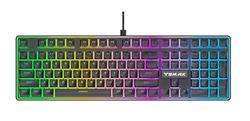 iCAN 104 Key Wired Rainbow Membrane Gaming Keyboard