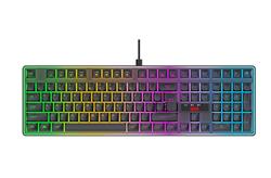 iCAN 104 Key Wired Rainbow Membrane Gaming Keyboard