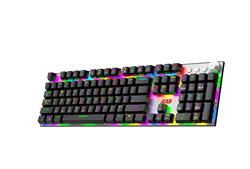 iCAN 108 Key Tri-Mode RGB Gaming Keyboard with Multimedia Control(Open Box)