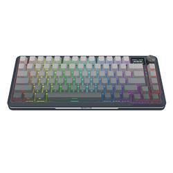 Redragon K708 Tri-Mode 75% RGB Mechanical Gaming Keyboard, LCD Display