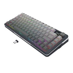 Redragon K708 Tri-Mode 75% RGB Mechanical Gaming Keyboard, LCD Display