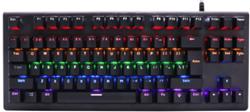 Clavier de jeu mécanique filaire iCAN MK106 noir arc-en-ciel, 87 touches
