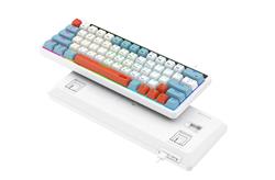 iCAN MK1103 Tri-Mode RGB Mechanical Gaming Keyboard, 63 Keys