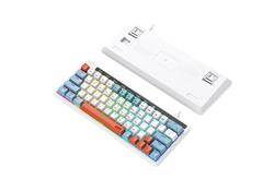 iCAN MK1103 Tri-Mode RGB Mechanical Gaming Keyboard, 63 Keys