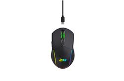 iCAN WM1144 2.4G Black Wireless Gaming Mouse w/ LED Backlit