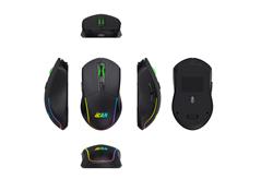 iCAN WM1144 2.4G Black Wireless Gaming Mouse w/ LED Backlit