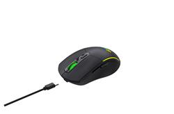 iCAN WM1144 2.4G Black Wireless Gaming Mouse w/ LED Backlit