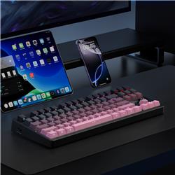 MCHOSE G87 Black Pink Wireless Tri-Mode RGB Mechanical Gaming Keyboard(Open Box)