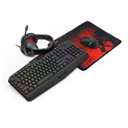 Redragon S101-BA-3 Gaming Combo (M601 Gaming Mouse + K503 Gaming Keyboard + H130 Gaming Headset + P015 Gaming Mouse Pad)
