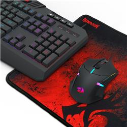 Redragon S101-BA-3 Gaming Combo (M601 Gaming Mouse + K503 Gaming Keyboard + H130 Gaming Headset + P015 Gaming Mouse Pad)