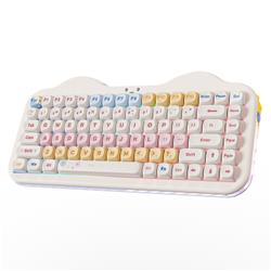 YUNZII C75 75% Wireless Mechanical Keyboard, Hot Swap Creamy Keyboard
