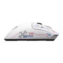 Souris de jeu sans fil tri-modale ONIKUMA DM01 blanche avec autocollan(Open Box)
