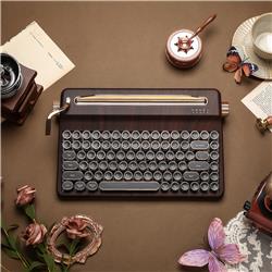 YUNZII QL75 Wireless Hot Swap Retro Mechanical Typewriter Keyboard(Open Box)