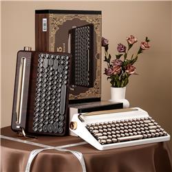 YUNZII QL75 Wireless Hot Swap Retro Mechanical Typewriter Keyboard(Open Box)