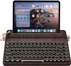 YUNZII QL75 Wireless Hot Swap Retro Mechanical Typewriter Keyboard(Open Box)