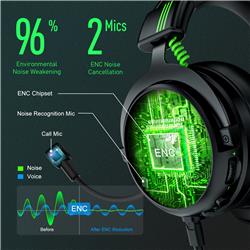 EKSA  E5000 Pro PC Gaming Headset - 7.1 Surround Sound