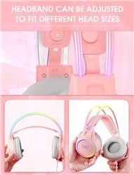 Onikuma X15 PRO Pink Gaming Headset