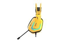 Dareu EH732 Yellow Wired Gaming Headset, 7.1 Virtual Surround Sound