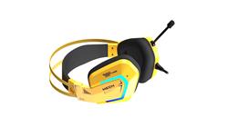 Dareu EH732 Yellow Wired Gaming Headset, 7.1 Virtual Surround Sound