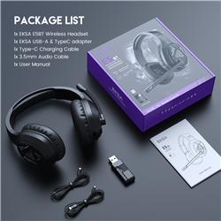 Casque de jeu sans fil EKSA E5BT 2,4 Ghz