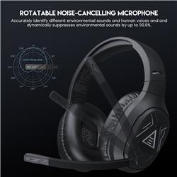 Casque de jeu sans fil EKSA E5BT 2,4 Ghz