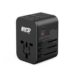 iCAN 35.5W 5-Port Universal Travel Adapter