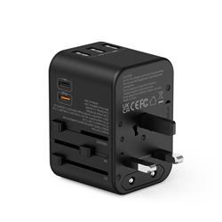 iCAN 35.5W 5-Port Universal Travel Adapter