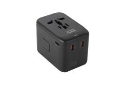 iCAN 65W 4-Port Universal Travel Adapter(Open Box)