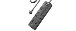 iCAN 10 prises, 2 USB-A et 1 USB-C, cordon de 6 pieds