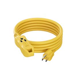 iCAN 3 Outlet 50Ft Outdoor Extension Cord