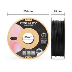 Creality CR-PLA Matte Filament for FDM 3D Printer,1.0Kg 1.75mm, Matte Black.