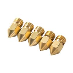 0.4mm Nozzle Kit, Nozzle_D6×d0.4×H13_brass_5PCS, Ender-3 V2/Ender-5 Pro/Ender-5 plus/Ender-6/Ender-3/Ender-3 Pro/Sermoon D1_/En