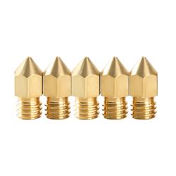 0.4mm Nozzle Kit, Nozzle_D6×d0.4×H13_brass_5PCS, Ender-3 V2/Ender-5 Pro/Ender-5 plus/Ender-6/Ender-3/Ender-3 Pro/Sermoon D1_/En