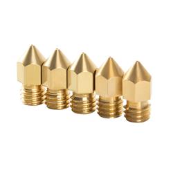 0.4mm Nozzle Kit, Nozzle_D6×d0.4×H13_brass_5PCS, Ender-3 V2/Ender-5 Pro/Ender-5 plus/Ender-6/Ender-3/Ender-3 Pro/Sermoon D1_/En