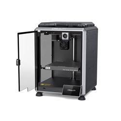 Creality K1C Speedy FDM 3D Printer, 220x220x250mm Print Size, Silver Gray