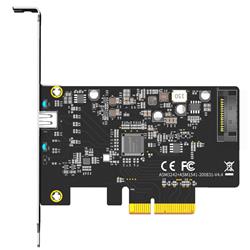 Maiwo USB3.2 Gen 2 20Gbps PCIe 3.0 x 4 PCIE Controller Card