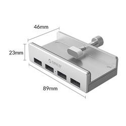 Orico Concentrateur de données avec alliage d'aluminium à 4 ports